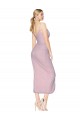 Knee Length Primrose Sleeveless Mermaid V-Back High Low Evening Gown / Prom Dress / Bridesmaid Dress Leeds